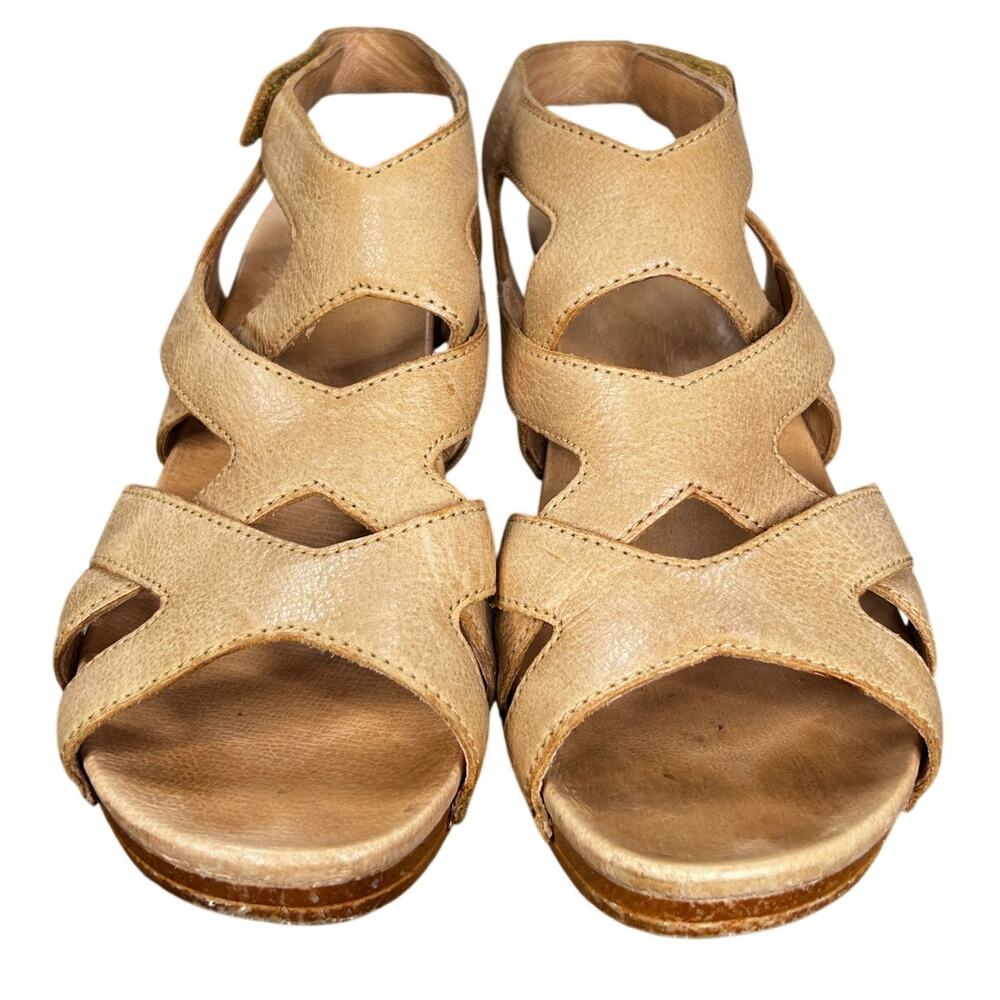 Dansko Women’s Tempest Tan Leather Gladiator Sandal Size 38 US 7.5/8 - Picture 7 of 10